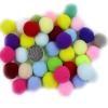 1000 Pieces 1 Inch Craft Pom Poms, Christmas Fuzzy Pompom Puff Balls, Small Pom Pom Balls for DIY Arts, Crafts Projects, Christmas Home Decorations (C38-Olive Green) view 2