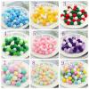 1000 Pieces 1 Inch Craft Pom Poms, Christmas Fuzzy Pompom Puff Balls, Small Pom Pom Balls for DIY Arts, Crafts Projects, Christmas Home Decorations (C38-Olive Green) view 4