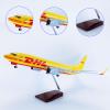 DKHOUN 18.5Inch 1:87 Model Jet Airplane Model DHL B737-800 with Wheels Model Airplane Display Model Plane Resin ABS for Collection Or Gift Ornament view 3