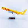 DKHOUN 18.5Inch 1:87 Model Jet Airplane Model DHL B737-800 with Wheels Model Airplane Display Model Plane Resin ABS for Collection Or Gift Ornament view 4