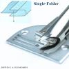 Blooy- Single-Folder (Binder) Fit Typical GC0302 0303 0318 Top and Bottom Feed Walking Foot DY Sewing Machine Leather Heavy Fabric (45mm) view 2