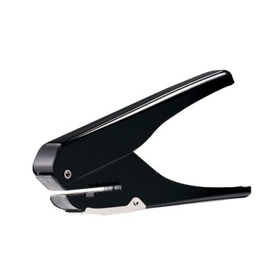 HAPINARY Manual Oval Hole Puncher Durable Full Metal Structure Punches up for Id Cards and Crafts Ergonomic Design for Comfortable Use