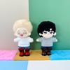 niannyyhouse 15cm Plush Doll High Heeled Leather Shoes Length 5cm 1/6BJD 6in Doll Accessories Dress Up (Black) view 4