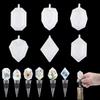 Voyyphixa 6PCS Bottle Stopper Resin Molds With 6 Stoppers, Crystals Geometric Spherical Silicone Molds for Epoxy Resin Casting DIY Crafts view 1