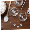 MAGICLULU 300 Pcs Candle Wick Base Wick Sustainer Tabs for DIY Candle Making Supplies view 4