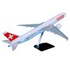 DKHOUN 18.5Inch 1:150 Model Jet Airplane Model Switzerland B777-300Er ABS Display Model Plane Resin for Collection Or Gift Ornament view 1