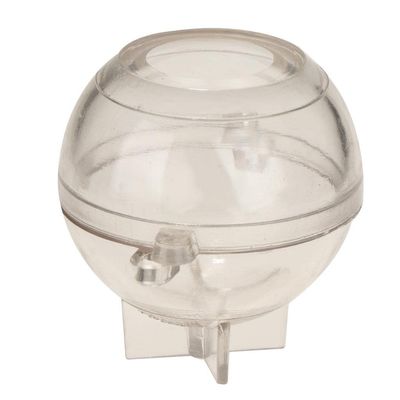 misppro Easy Operate Candle Making Mold Sphere Ball Shape Crafts Soap Shaping Mold Plastic Clear DIY Crafts Mold Tools 50mm/ 65mm /70mm /90mm /100mm /120mm - 65mm