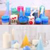 misppro Easy Operate Candle Making Mold Sphere Ball Shape Crafts Soap Shaping Mold Plastic Clear DIY Crafts Mold Tools 50mm/ 65mm /70mm /90mm /100mm /120mm - 65mm view 2