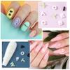 6 Sets 3D Letters Silicone Molds, Transparent Mini Alphabet Resin Molds, A-Z 26 Alphabets for Nail Art Charms, Pendants, Jewelry Making Craft view 4