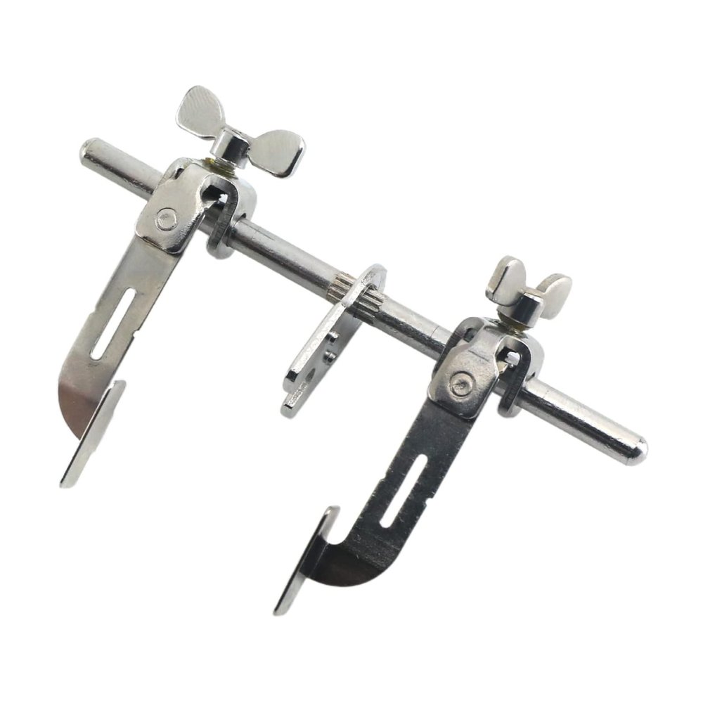 Blooy - Double Guide Stitch Ruler For Industrial Single Needle Lockstitch Sewing Machine Accessories Left Right Fabric Guide Parts