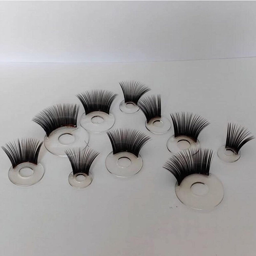 WellieSTR 10 Pieces 12mm The Doll Lashes Plush Toy Eyes Eyelash Only The Eyelash DIY Plush DIY Doll Making Supply Accessories not include the eyes)