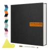Spbapr Large Photo Album Self Adhesive Magnetic Scrapbook,DIY Scrapbook Album for 4x6 5x7 8x10 Picture,60 Pages Linen Cover Memory Book for Wedding Family Baby Pets, with Metallic Pen and Scraping view 1