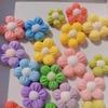 Yuxuanish 30pcs of DIY Finished Clay Flower,3cm-5cm Handmade Finished Clay Flowers,DIY Perpetual Flower (Rainbow Series) view 1