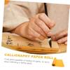 EXCEART 1roll Premium Xuan Paper for Chinese Calligraphy Versatile Rice Paper for Writing Painting for Brush Techniques Craftsmanship Color Variations view 3