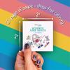 A Brighter Year Adult Mini Coloring Book Premium Pocket Size 3x 3 Travel Coloring Book, Thick No-Bleed Paper, 50 Pages, Lay Flat Binding, Stress Relief & Mindfulness- Birds Bugs & Botany Edition view 2