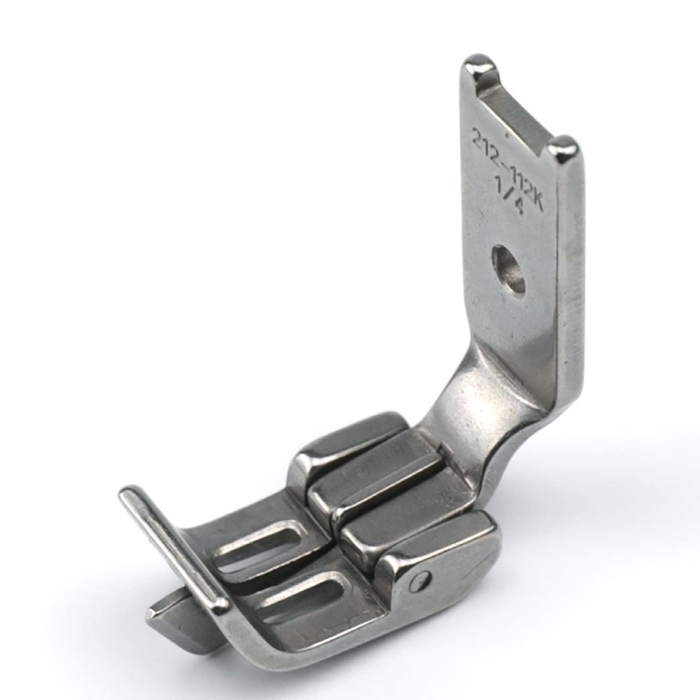 Blooy- 212-112K Middle Edge Guide Presser Foot For Industrial Double Needle Sewing Machine JUKI BROTHER LT2-B842 SINGER 112 Accessories (1/4)