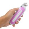 Cordless Electric Scissors for Cutting Fabric Cardboard, Ergonomic Handle Two Power Supply, Mini Portable Shears Cutting Tool for Sewing Cutter Carpets Leather Rubber Paperboard view 4