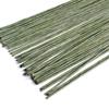 2 Gauge Green Floral Paper Wrapped Wire 16 inch, Florist Flower Stems Floral Wire 100 Pcs (2mm) view 1