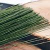 2 Gauge Green Floral Paper Wrapped Wire 16 inch, Florist Flower Stems Floral Wire 100 Pcs (2mm) view 2