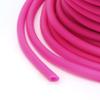FASHEWELRY 16.4 Yards Hollow Pipe Rubber Cords 4mm Rubber Hollow Tube Cords Tubing Knitting Barber Cord with 2mm Hole for Knitting Projects (Camellia) view 3