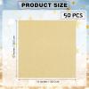 Kisston 50 Pcs 12" x 12" Gold Glitter Cardstock Paper No-shed Card Stock Paper 300 GSM(110 lb) Heavyweight Cardstock Glitter for Crafts Sparkly for Card Making DIY Art Projects Scrapbook view 2