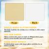 Kisston 50 Pcs 12" x 12" Gold Glitter Cardstock Paper No-shed Card Stock Paper 300 GSM(110 lb) Heavyweight Cardstock Glitter for Crafts Sparkly for Card Making DIY Art Projects Scrapbook view 3