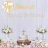 Kisston 50 Pcs 12" x 12" Gold Glitter Cardstock Paper No-shed Card Stock Paper 300 GSM(110 lb) Heavyweight Cardstock Glitter for Crafts Sparkly for Card Making DIY Art Projects Scrapbook view 4