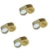 Magik 2-4Pc 30X Jeweler Coin Loupe Magnifier Foldable Pocket Magnifying Glass Eye (4 Pack) view 1