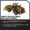 Diecast Masters 1:50 Caterpillar 972 XE Wheel Loader | High Line Series Cat Trucks & Construction Equipment Scale Model Collectible 85683 view 3