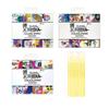 Dina Wakley Media Collage Sparks Collections 1, 2, and 3 - Artwork and Inspiration Quotes for Journaling and Mixed Media Projects - with Trebbies Detail Sticks view 1