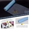 Organza Tulle Fabric Rolls, Crystal Organza 12" by 50 Yards (150 ft) Sheer Nylon Silky Shiny Netting Spool Bolt for DIY Craft Table Runner Wedding Baby Shower Party Decor (Baby Blue) view 4