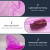 Fuchsia Organza Tulle Fabric Rolls, Crystal Organza 12" by 50 Yards (150 ft) Sheer Nylon Silky Shiny Netting Spool Bolt for DIY Craft Table Runner Wedding Baby Shower Party Decor (Fuchsia) view 2