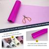 Fuchsia Organza Tulle Fabric Rolls, Crystal Organza 12" by 50 Yards (150 ft) Sheer Nylon Silky Shiny Netting Spool Bolt for DIY Craft Table Runner Wedding Baby Shower Party Decor (Fuchsia) view 4