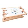 Lampstop Embroidery Hoop Stand Hands Free Embroidery Frame Rotated Cross Stitch Stand for Stitching Sewing Craft (Rotated Cross Stitch Stand) view 1