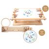 Lampstop Embroidery Hoop Stand Hands Free Embroidery Frame Rotated Cross Stitch Stand for Stitching Sewing Craft (Rotated Cross Stitch Stand) view 3