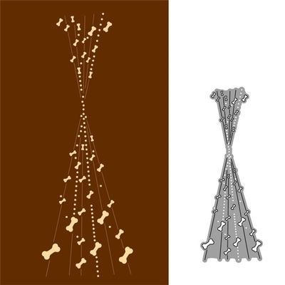 Dog Bones Metal Die Cuts, Cutting Dies for Card Making Clearance, Embossing Dies for Scrapbooking, DIY Album Paper Cards Decoration