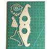 Gnome Lollipop Stand Metal Die Cuts, Cutting Dies for Card Making Clearance, Embossing Dies for Scrapbooking, DIY Album Paper Cards Decoration view 2