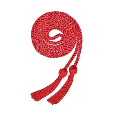 Graduation Honor Cord - Red, About 65.6 inch