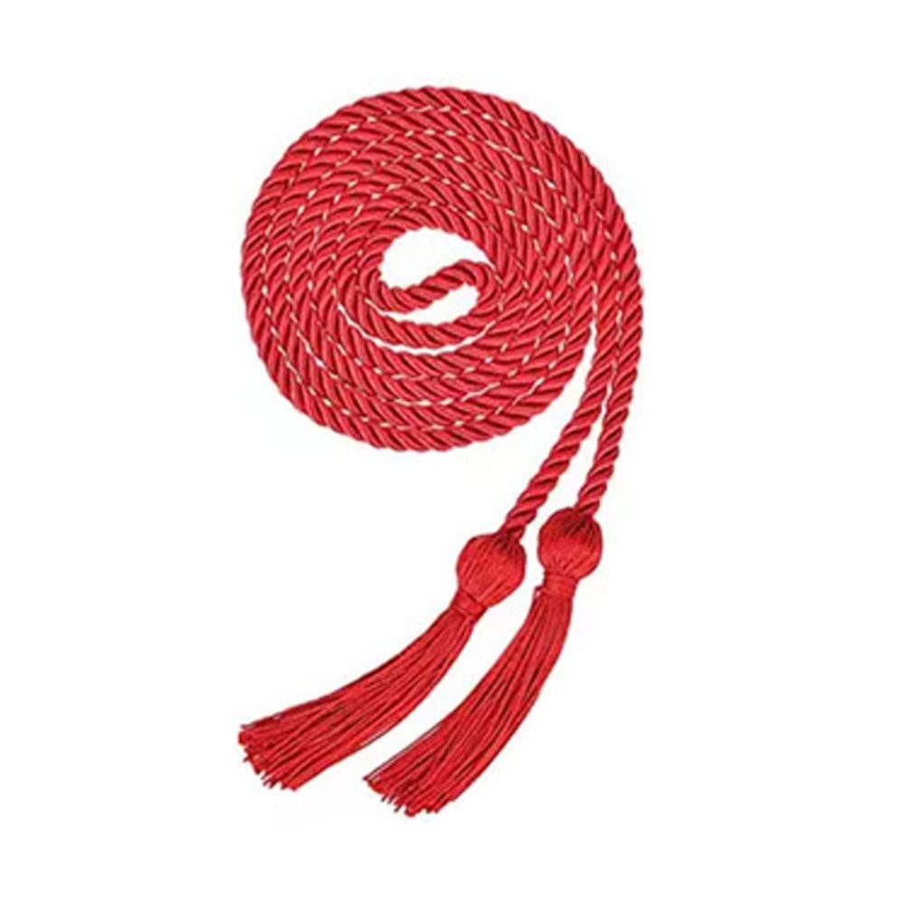 Graduation Honor Cord - Red, About 65.6 inch