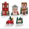 MerryStockings Mantel Series Collectible Classic Village 2023 Felt Kit DIY Holiday Craft with Pre-Stamped Felt, Sequins, Beads & Instructions Handmade Mantel Dcor Made in USA view 1