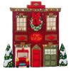 MerryStockings Mantel Series Collectible Classic Village 2023 Felt Kit DIY Holiday Craft with Pre-Stamped Felt, Sequins, Beads & Instructions Handmade Mantel Dcor Made in USA view 3
