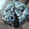 Crystal Art Beadwork kit for Creating Brooch BP-208C Tree view 2