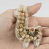Crystal Art Beadwork kit for Creating Brooch BP-289C Lama view 2