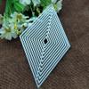 Diamond Nesting Frames Metal Cutting Dies Card Making Scrapbooking Craft Emboss view 2