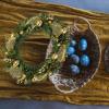 Yardwe Oval Wire Wreath Frame: Metal Floral Macrame Ring Hoops Egg Shaped Wreath Ring Making Wreath Supplies for DIY Floral Wreath Dreamcatcher 2Pcs view 3
