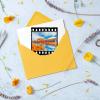 CRASPIRE Movie Clear Stamps Movie Icons Tape 3D Glasses Video Transparent Silicone Stamp Rubber Stamp for Scrapbooking Birthday Photo Album Thanksgiving Card Making 4.3 x 6.3 x 0.1 Inch view 4