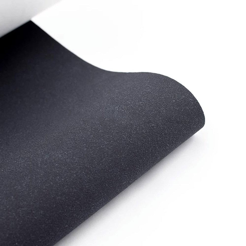 AITAF Frosted Faux Leather Soft Faux Suede Fabric Synthetic Material PVC Leatherette Sheet for Sewing Crafts Making Earring Bows DIY Handmade (50cm*138cm) (Color : Navy Blue)