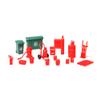 MOUDOAUER ABS 1:64 Scale Oil Shop Tools Garage Equipment Diorama Accessories Scene Prop Model Funny Model for Kid view 2