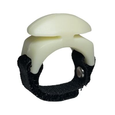THREAD CUTTERZ Patented Ceramic Ring Quick Thread, Yarn & Embroidery Floss Cutter - Glow-in-The-Dark