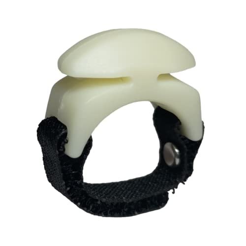 THREAD CUTTERZ Patented Ceramic Ring Quick Thread, Yarn & Embroidery Floss Cutter - Glow-in-The-Dark